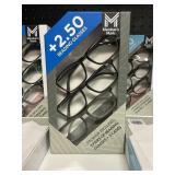 Reading  Glasses +2.50 style 201