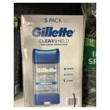 Gillette clear shield 5 pack