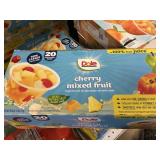 Dole cherry mixed fruit 20 cups