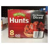 Hunts fire roasted tomatoes 8 cans
