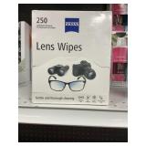 Zeiss lens wipes 250ct