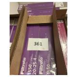 Filters 3 pack 20x25x4