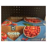 Diced tomatoes 12 cans