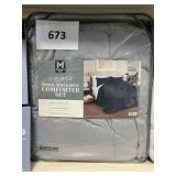 3-pc Down alt comforter set F/Q