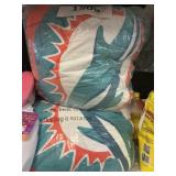 Dolphins pillow 2 ct