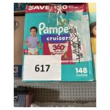 Pampers 148 diapers size 4