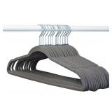50-pack Velvet hangers -gray 50 pack