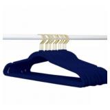 50-pack Velvet hangers -navy  50 pack