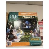 Inflatable outdoor screen 10.6 ft