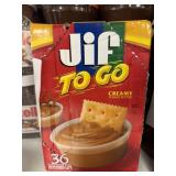 Jig to go creamy PB 36 cups