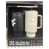 Logo 40oz-30oz   Tumbler set WVU