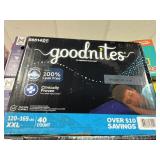 Goodnites XXL 40ct