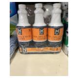 Oven,grill & fryer cleaner 3 bottles