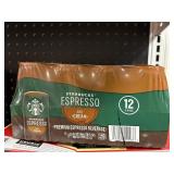 Starbucks espresso and cream 12-6.5 fl oz