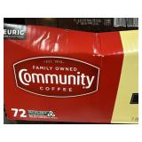 Community cafe med dark 72 K cups