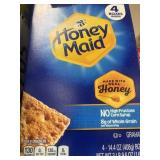 Honey Maid graham crackers 4-14.4oz