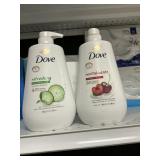 Dove body wash  2-30.6 fl oz