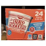 Nissin cup noodles chicken 24 pack