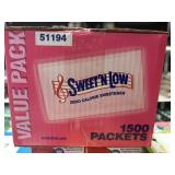 Sweet N Low 1500 packets