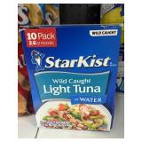 StarKist light tuna in water 10-2.6oz