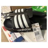 Adidas adilette shower slides size 10