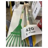 3 pc Kids gardening tools