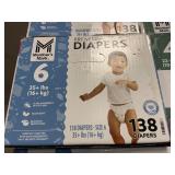 Premium 138 diapers size 6