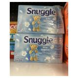 Snuggle dryer sheets 2-160ct