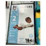 Premium 184 diapers size 2