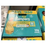 Pampers 174 diapers N