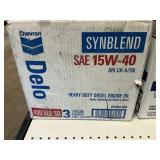 Chevron Delo 15W-40 HD diesel engine oil 3-1gal