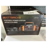 Wattbricks portable power station 500W