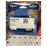 Brother Brother TZ tape laminated tape4 ct