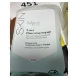 Skin cleansing wipes 3-30ct