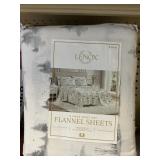 Lenox flannel sheets 6pcs  King
