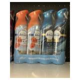 Febreze air mist 4 bottles