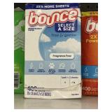 Bounce dryer sheets 400 ct