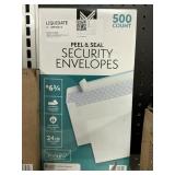Security envelopes 500 ct