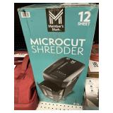 Microcut shredder