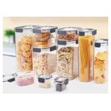 10pc Tritan pantry organizer set