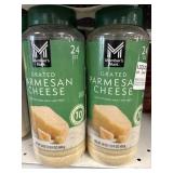 Grated parmesan cheese 2-24oz