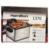 Hamilton Beach 21 cup deep fryer