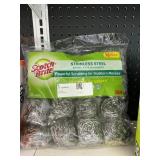 Scotch Brite SS XL scrubbers 16 pack