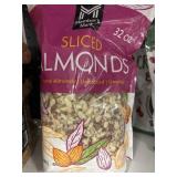 Sliced almonds 32 oz