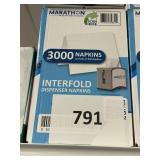 Marathon 3000 napkins interfold