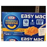 Kraft mac & cheese 18 pouches