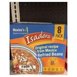 Isadora refried beans 8 pack