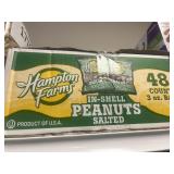 Hampton Farms peanuts 48-3.oz bags