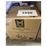 Jingle bell decor- gold