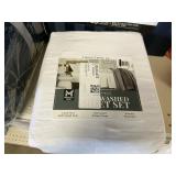 4-pc Soft washed sheet set T/TXL